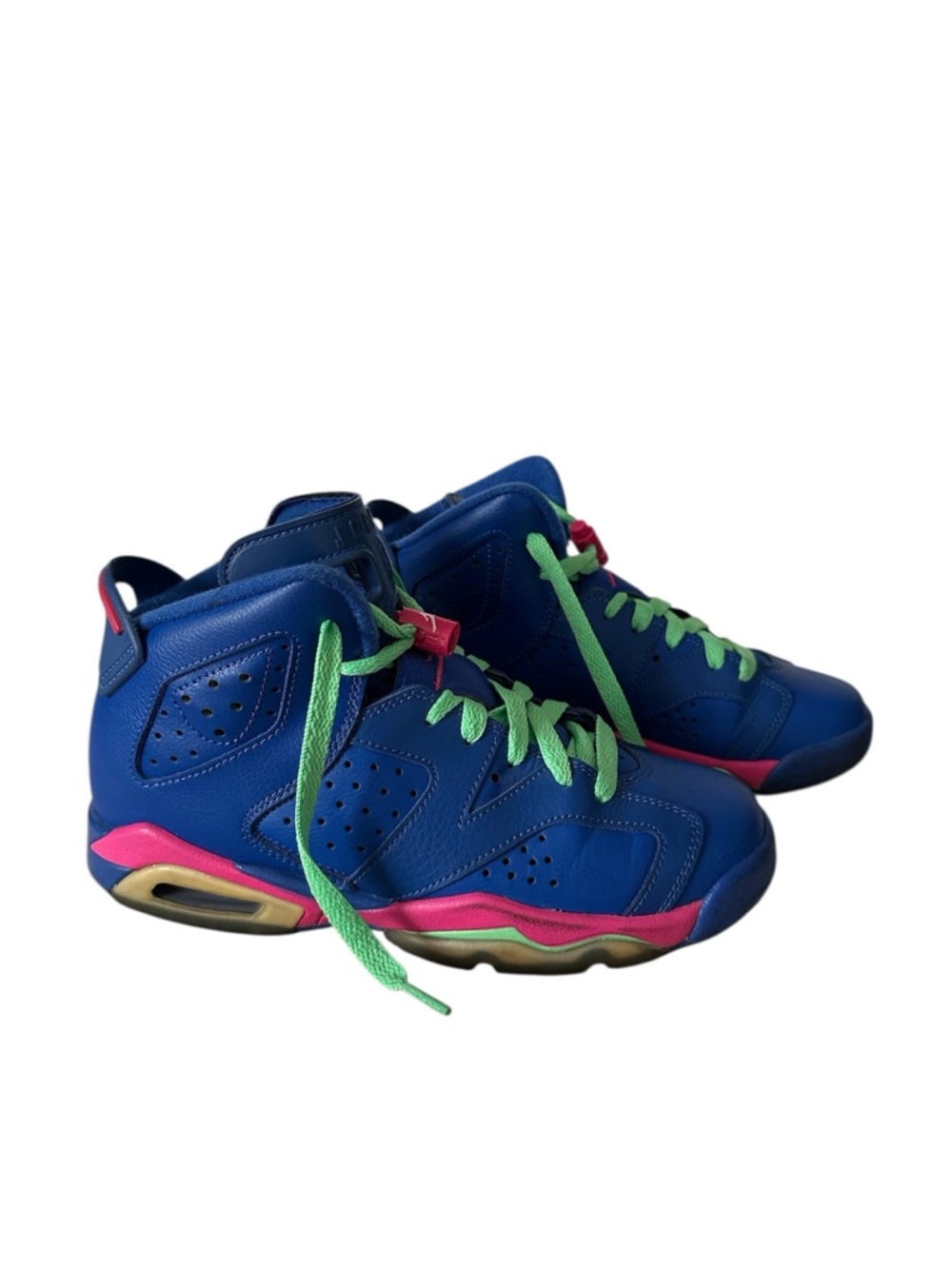 Air Jordan 6 Retro GS “Game Royal / Fusion Pink” (Nicki Minaj Anaconda Era 💕